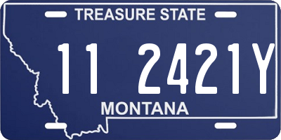MT license plate 112421Y