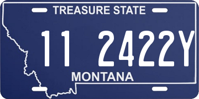 MT license plate 112422Y