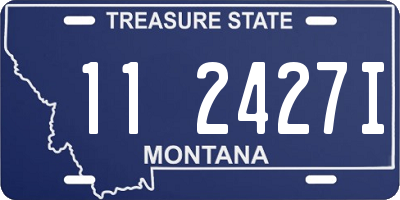 MT license plate 112427I