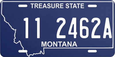 MT license plate 112462A