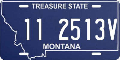 MT license plate 112513V