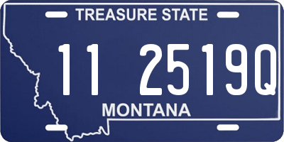 MT license plate 112519Q