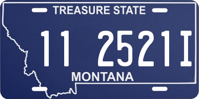 MT license plate 112521I