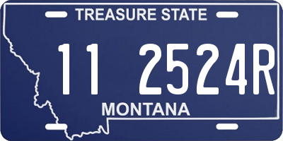 MT license plate 112524R