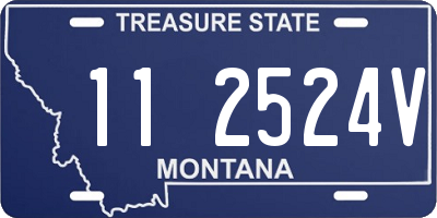 MT license plate 112524V