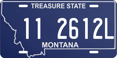 MT license plate 112612L