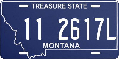 MT license plate 112617L