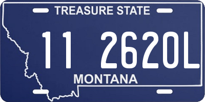 MT license plate 112620L