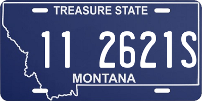 MT license plate 112621S