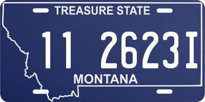 MT license plate 112623I