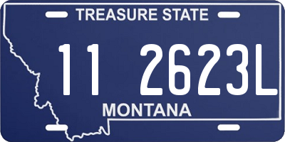 MT license plate 112623L