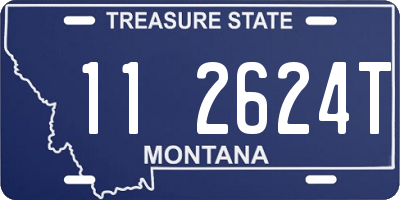 MT license plate 112624T