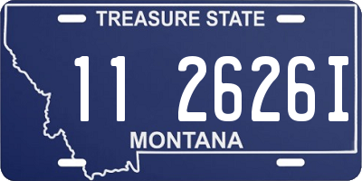 MT license plate 112626I