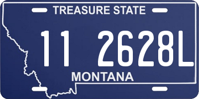 MT license plate 112628L