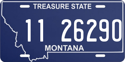 MT license plate 112629O