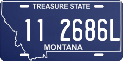 MT license plate 112686L