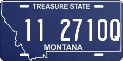 MT license plate 112710Q