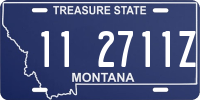 MT license plate 112711Z