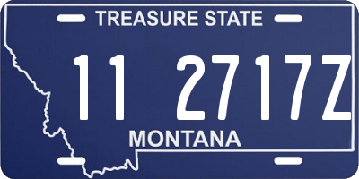 MT license plate 112717Z