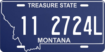 MT license plate 112724L