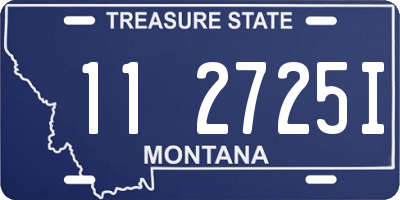 MT license plate 112725I