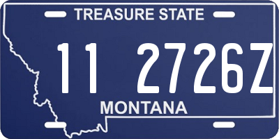 MT license plate 112726Z