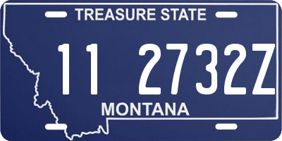 MT license plate 112732Z