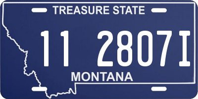 MT license plate 112807I
