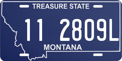 MT license plate 112809L