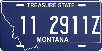 MT license plate 112911Z