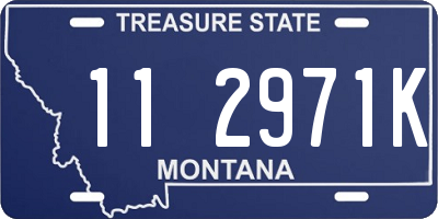 MT license plate 112971K