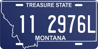 MT license plate 112976L