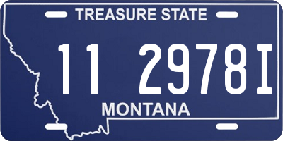 MT license plate 112978I