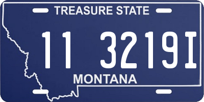 MT license plate 113219I