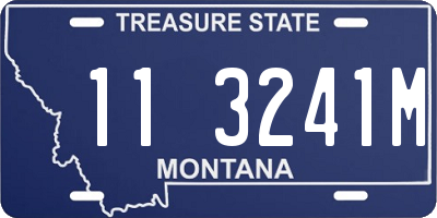 MT license plate 113241M