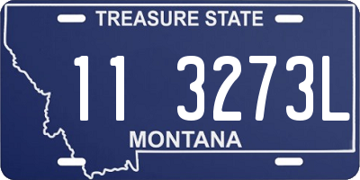 MT license plate 113273L