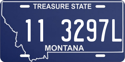 MT license plate 113297L