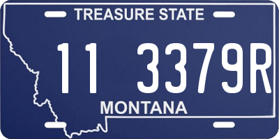 MT license plate 113379R