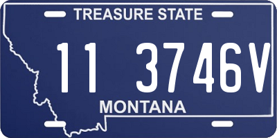 MT license plate 113746V