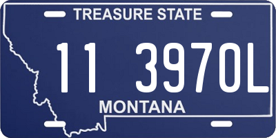 MT license plate 113970L