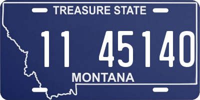 MT license plate 114514O