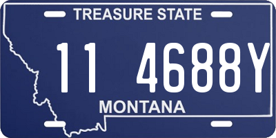 MT license plate 114688Y