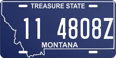 MT license plate 114808Z