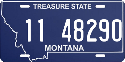 MT license plate 114829O