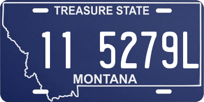 MT license plate 115279L