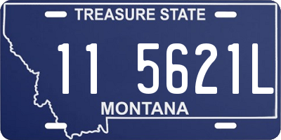 MT license plate 115621L