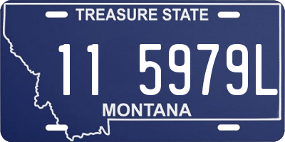 MT license plate 115979L