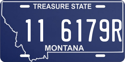 MT license plate 116179R