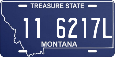 MT license plate 116217L
