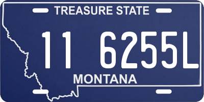 MT license plate 116255L